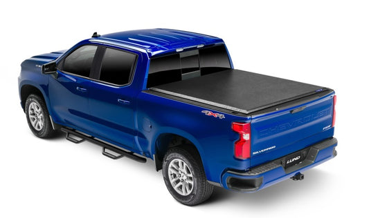 LUND 96016 Lund 94-01 Dodge RAM 1500 (8ft. Bed) Genesis Roll Up Tonneau Cover - Black