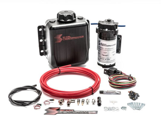 Snow Performance SNO-301 Stg 1 Boost Cooler TD Water Injection Kit (Incl. Red Hi-Temp Tubing/Quick Fittings)