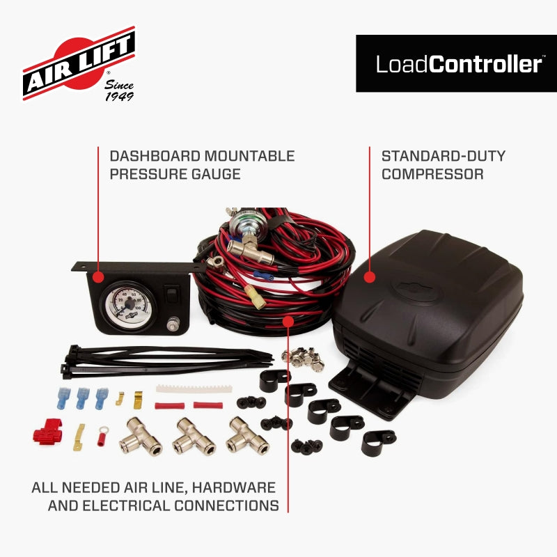 Air Lift 25592 Load Controller Ii - Single Gauge w/ Lps 5 PSI Min.