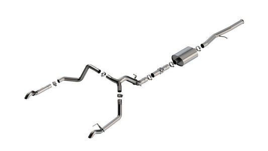 Borla 140915 22-23 Chevrolet Silverado 1500 ZR2 & AT4X 6.2L CC SB 147.5in WB ATAK Cat-Back