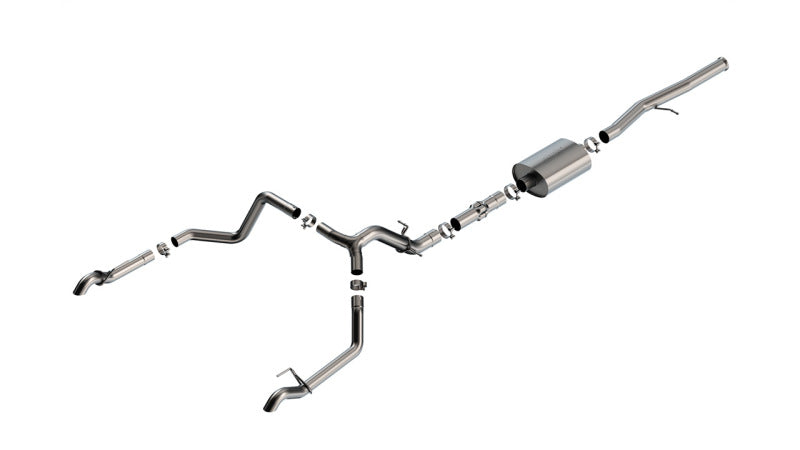 Borla 140915 22-23 Chevrolet Silverado 1500 ZR2 & AT4X 6.2L CC SB 147.5in WB ATAK Cat-Back