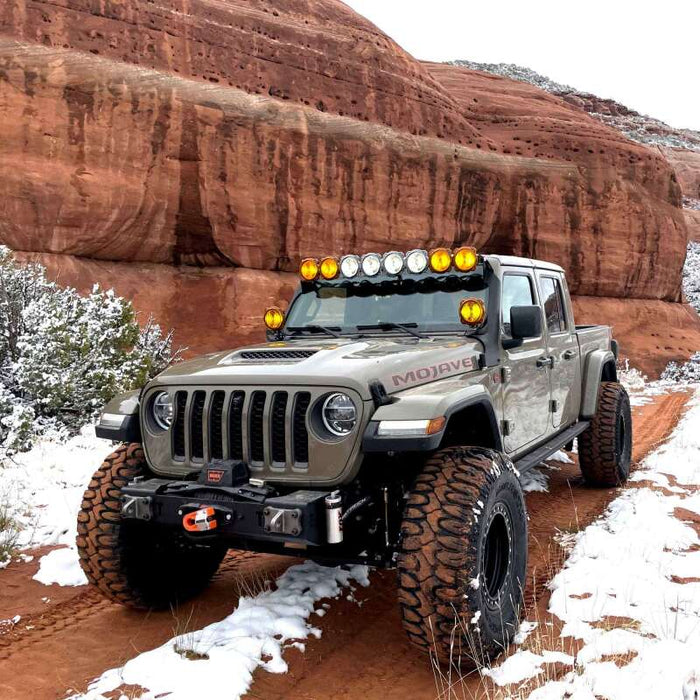 KC HiLiTES 7328 21-23 Jeep 392/Mojave Overhead Mount Bracket Set for 50in. Light Bar (Pair)
