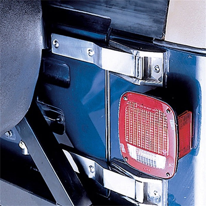Rugged Ridge 11114.02 87-95 Jeep Wrangler YJ Stainless Steel Tailgate Hinges