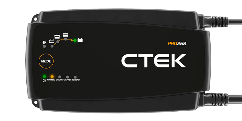 CTEK 40-327 PRO25SE Battery Charger - 50-60 Hz - 12V - 19.6ft Extended Charging Cable