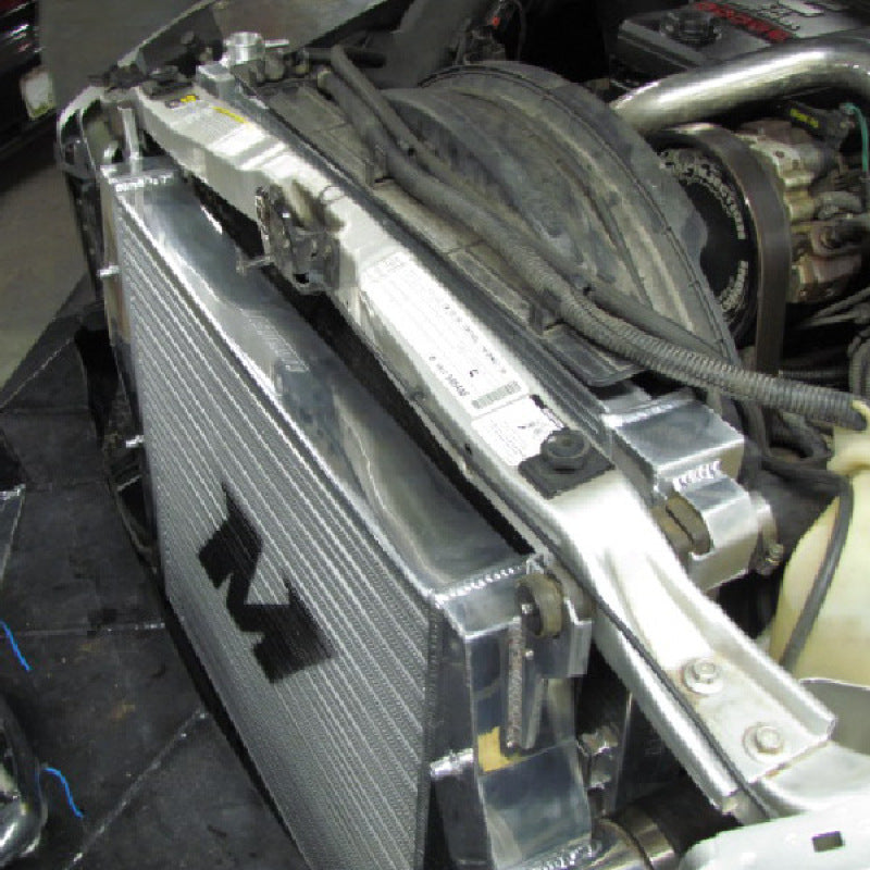 Mishimoto MMINT-RAM-03SL 03-09 Dodge 5.9L/6.7L Cummins Intercooler (Silver)