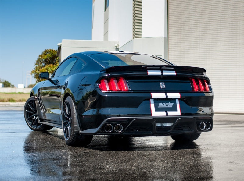 Borla 140684 15-16 Ford Mustang Shelby GT350 5.2L ATAK Cat Back Exhaust (Uses Factory Valence)