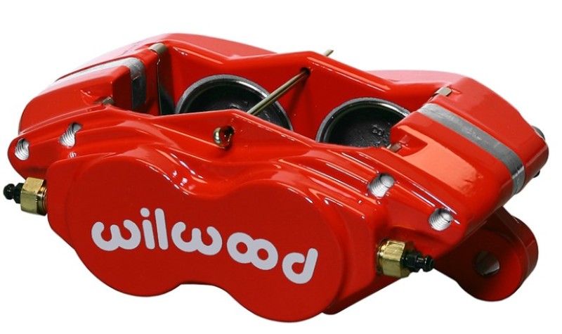 Wilwood 120-13745-RD Caliper-Forged Dynalite-M-Red 1.75in Pistons 1.25in Disc