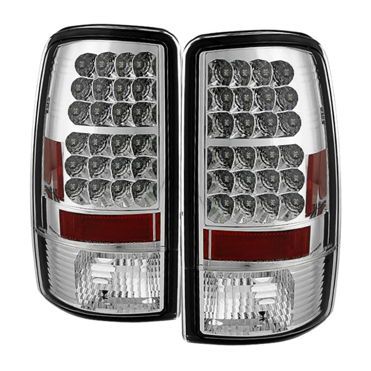 SPYDER 5001535 Spyder Chevy Suburban/Tahoe 1500/2500 00-06/GMC Yukon LED Tail Lights Chrome ALT-YD-CD00-LED-C
