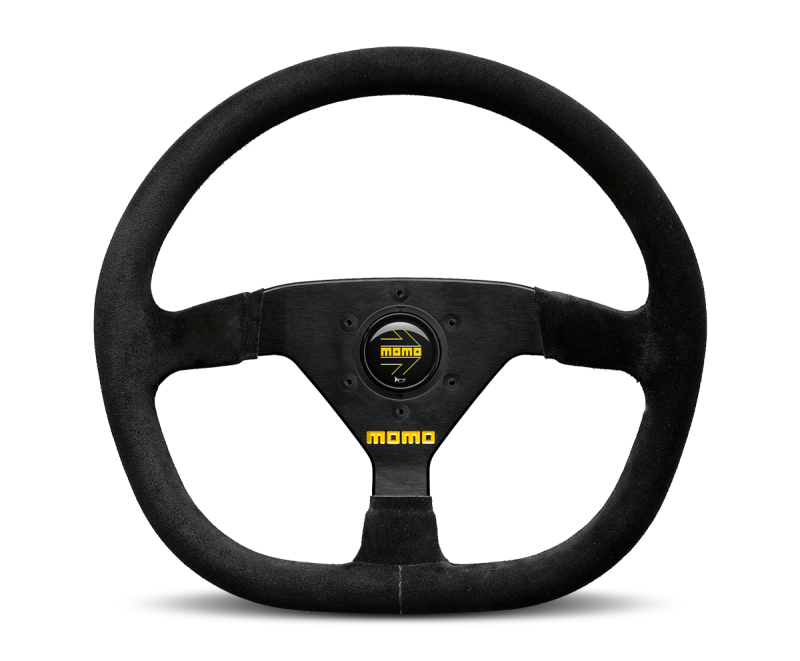 MOMO R1988/32S Momo MOD88 Steering Wheel 320 mm - Black Suede/Black Spokes