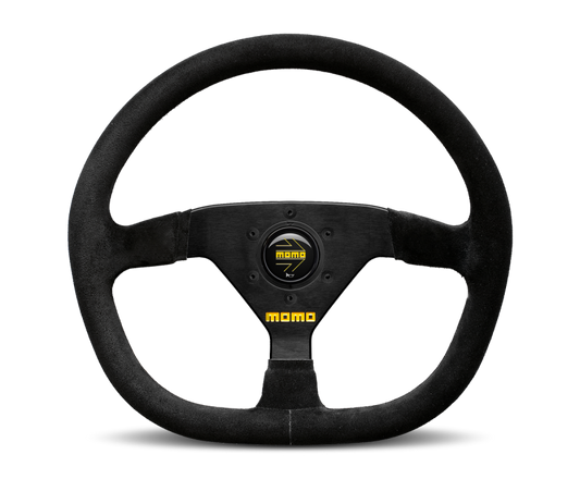 MOMO R1988/32S Momo MOD88 Steering Wheel 320 mm - Black Suede/Black Spokes