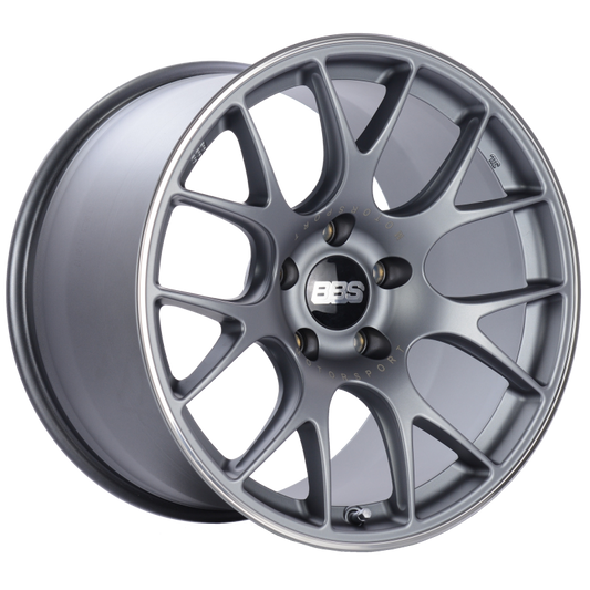 BBS CH112TIPO CH-R 19x12 5x130 ET45 CB71.6 Satin Titanium Polished Rim Protector Wheel