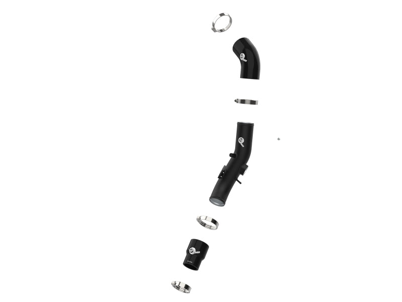 aFe 46-20639-B BladeRunner 2-1/2 IN Aluminum Cold Charge Pipe Black 17-20 Hyundai Elantra GT L4-1.6L (t)