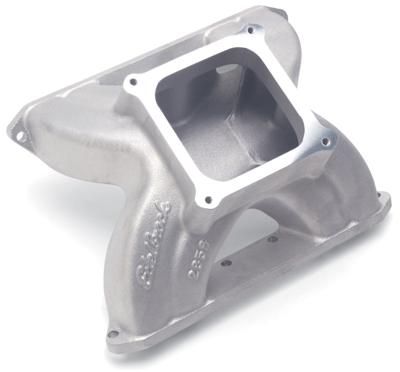 Edelbrock EDE2858 SBC Victor Manifold - Glidden 18 Degree