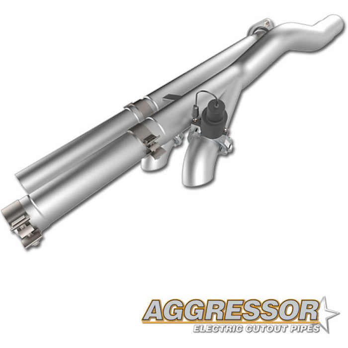 QTP 540117 2017-2020 Ford F-150 Raptor Aggressor Cutout Pipes