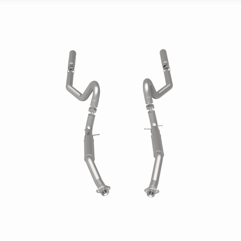 Magnaflow 16394 MagnaFlow 99-04 Mustang Mach 1 V8 4.6L Dual Split Rear Exit Stainless Cat-Back Performance Exhaust