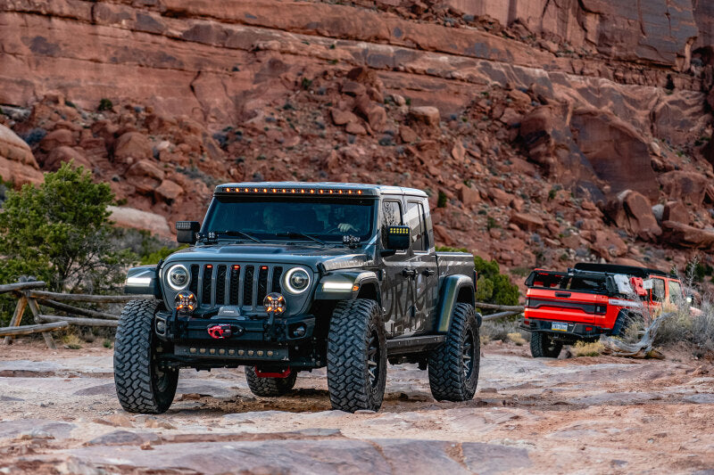 ORACLE Lighting 5917-023 Oracle Jeep Wrangler JL/Gladiator JT Integrated Windshield LED Light Bar System