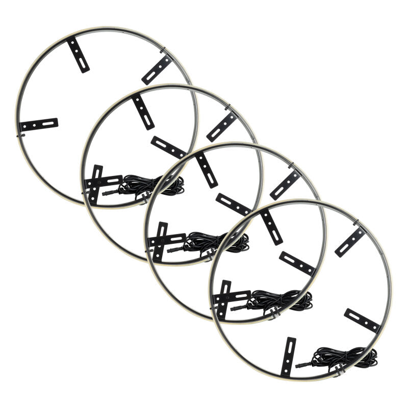 ORACLE Lighting 4238-051 LED Illuminated Wheel Rings - 16.5in PLASMA White