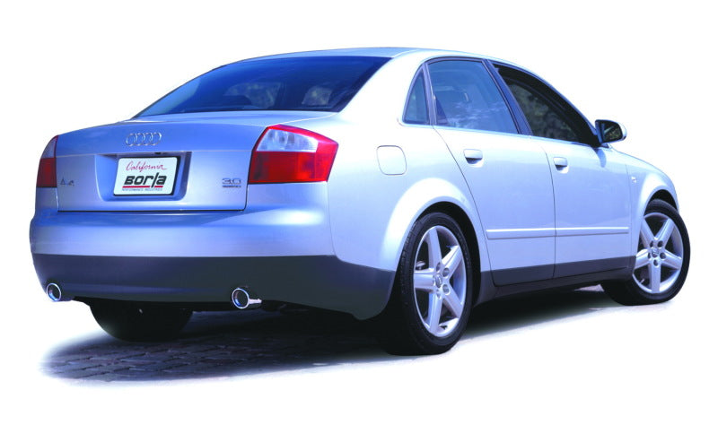 Borla 140100 Cat Back system for 02-08 Audi A4 Quattro 2.0L 4cyl