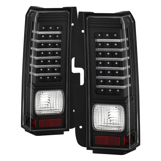 SPYDER 5017697 xTune Hummer H3 06-09 ( Non H3T ) LED Tail Lights Black ALT-ON-HH306-LED-BK