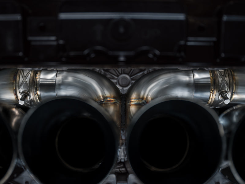 AWE Tuning 3025-43906 AWE 2023 C8 Corvette Z06 SwitchPath Cat-Back Exhaust - Diamond Black Tips