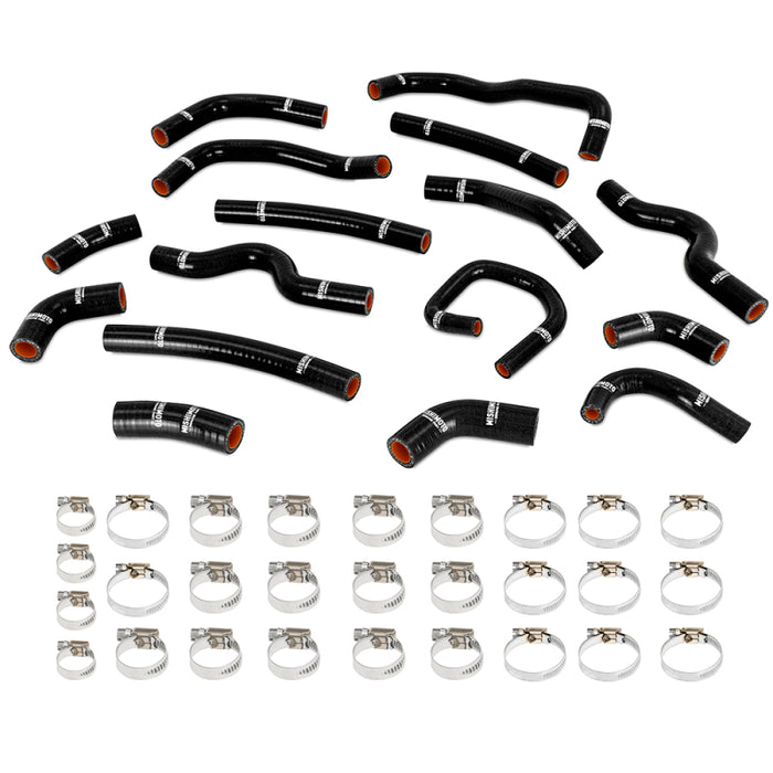 Mishimoto MMHOSE-LCR-99HHBK 98-07 Land Cruiser 4.5L I6 Silicone Radiator Hose Kit - Black