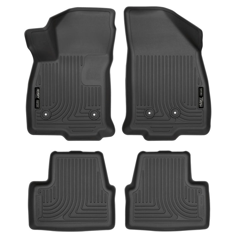 Husky Liners 98281 2016 Chevrolet Volt WeatherBeater Combo Black Floor Liners