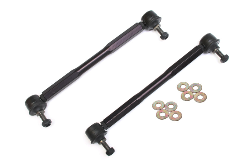 BMR Suspension ELK008 BMR 14-17 Chevy SS Front Sway Bar End Link Kit - Black