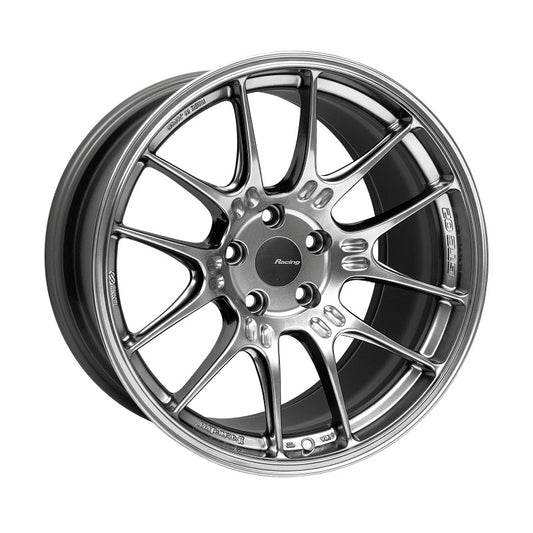 Enkei 534-810-4432HS GTC02 18x10 5x112 32mm Offset 66.5mm Bore Hyper Silver Wheel