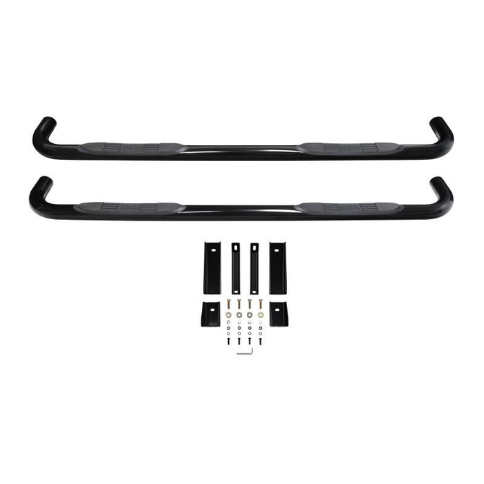 Westin 23-4135 2019 Chevrolet Silverado/Sierra 1500 Crew Cab E-Series 3 Nerf Step Bars - Black