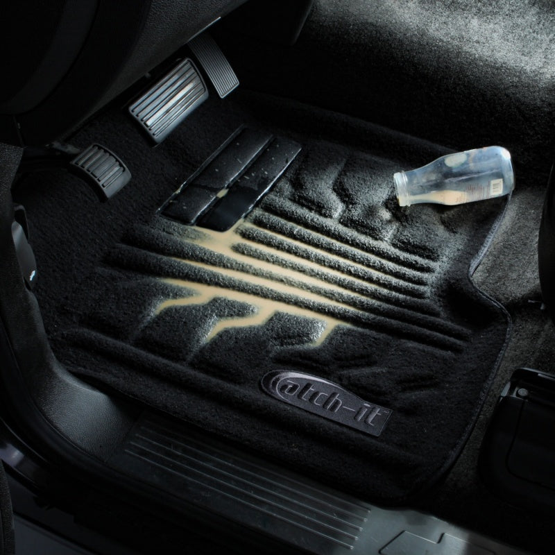 LUND 583120-B Lund 11-17 Jeep Grand Cherokee Catch-It Carpet Front Floor Liner - Black (2 Pc.)