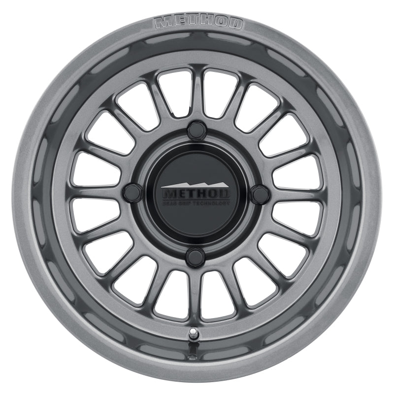 Method Wheels MR41147047843 Method MR411 14x7 4+3/+13mm Offset 4x136 106.25mm CB Gloss Titanium Wheel