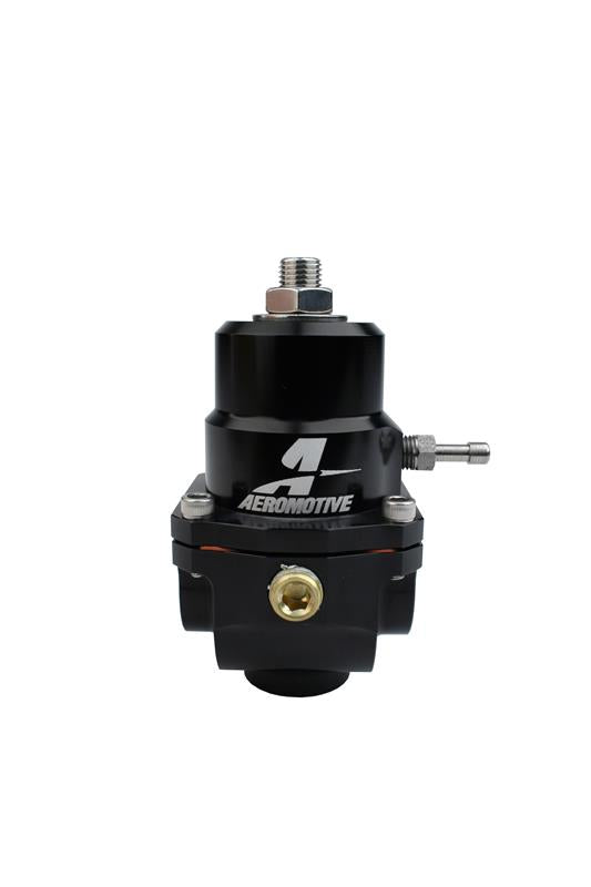 Aeromotive 13303 Adjustable Regulator - 35-75PSI - .188 Valve - (2) -08 Inlets/-08 Return
