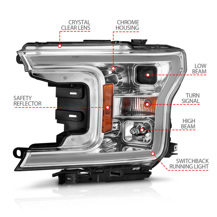 ANZO 111510 ANZ LED/Projector Headlights
