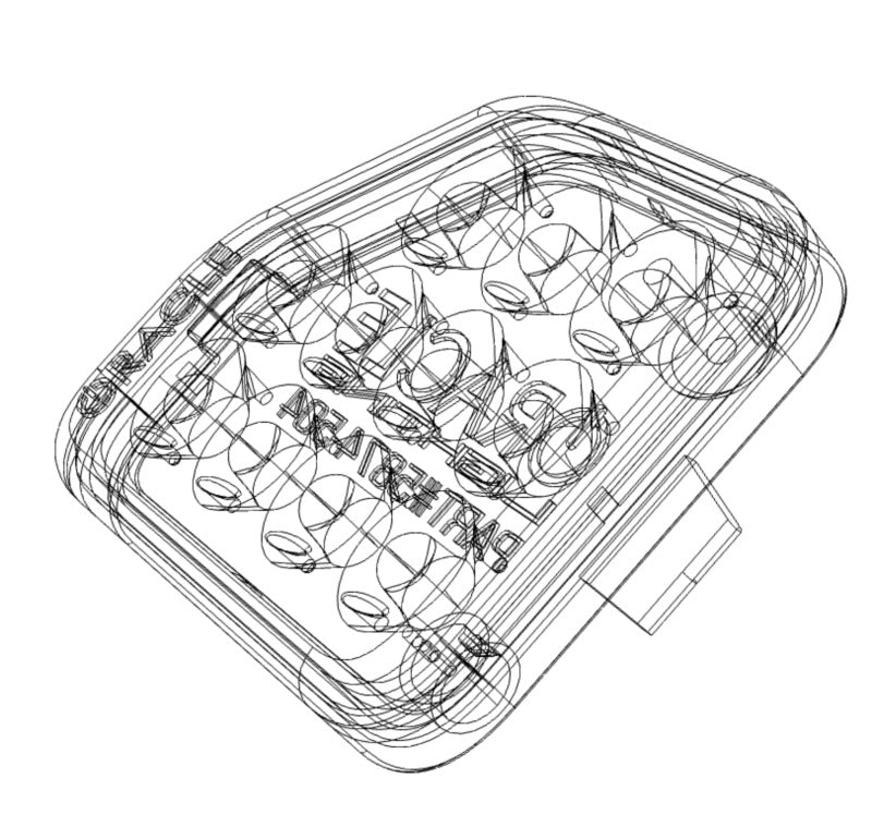 ORACLE Lighting 5874-504 Oracle Rear Bumper LED Reverse Lights for Jeep Wrangler JL - 6000K