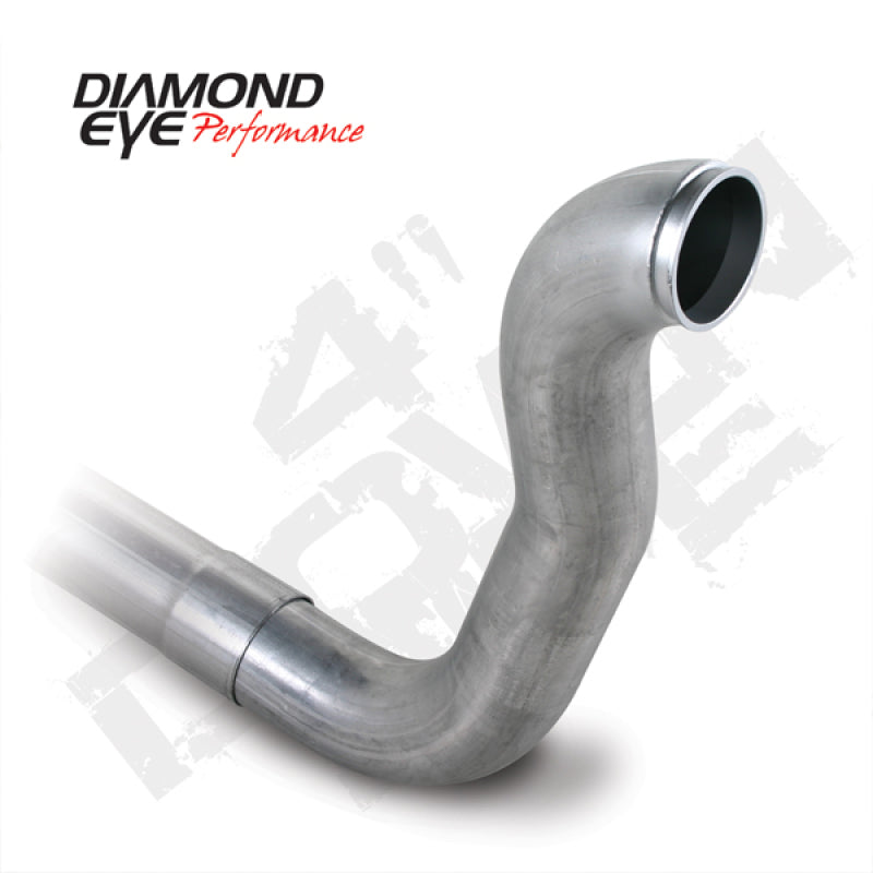 Diamond Eye Performance 220104 Diamond Eye DWNP 4in TB SGL W/ HX40 FLANGE AL DODGE 5.9L 2500/3500 89-93 2X4 ONLY