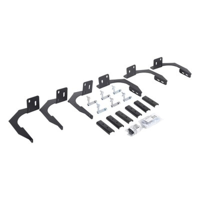Go Rhino 6941066 10-22 RAM 2500/3500HD CC 4DR Mounting Brackets(V-Series V3/RB10 Slim/RB20 Slim) - Tex. Blk