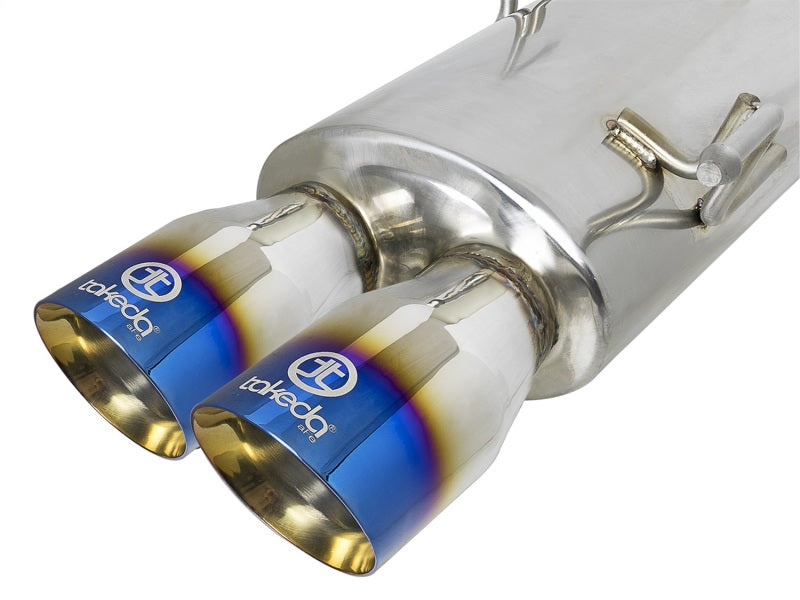 aFe 49-36801-L Takeda 3in 304 SS Cat-Back Exhaust System 15-18 Subaru WRX/WRX STI H4-2.0/2.5L (t)