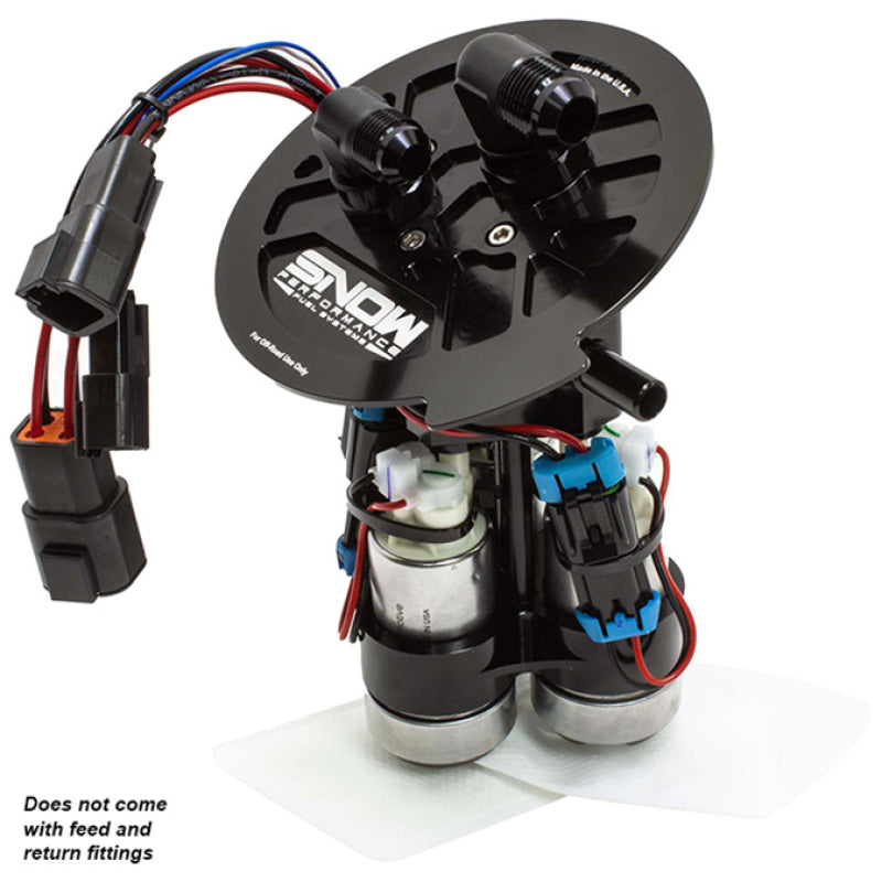 Snow Performance SNF-52601 Snow 2011+ Ford Mustang Fuel Hat Standard Version (2 Pump 1-274 & 1-285)