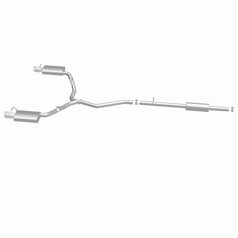 Magnaflow 15467 MagnaFlow 11-13 Ford Explorer V6 3.5L SS Catback Exhaust Dual Split Rear Exit w/ 3.5in SS Tips