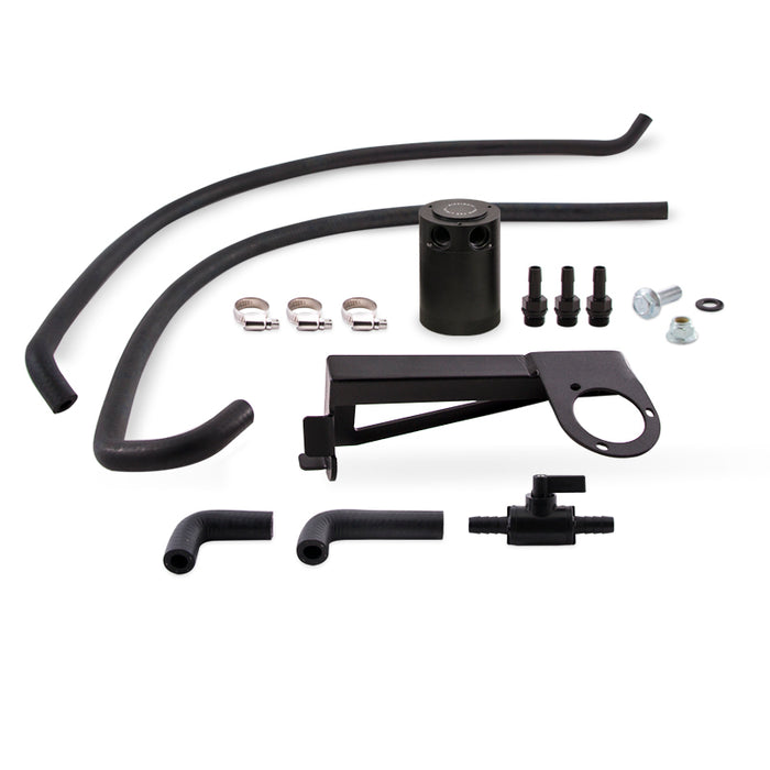 Mishimoto MMBCC-RS-16PBE2 2016+ Ford Focus RS Baffled Oil Catch Can Kit - Black