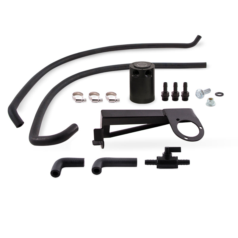 Mishimoto MMBCC-RS-16PBE2 2016+ Ford Focus RS Baffled Oil Catch Can Kit - Black