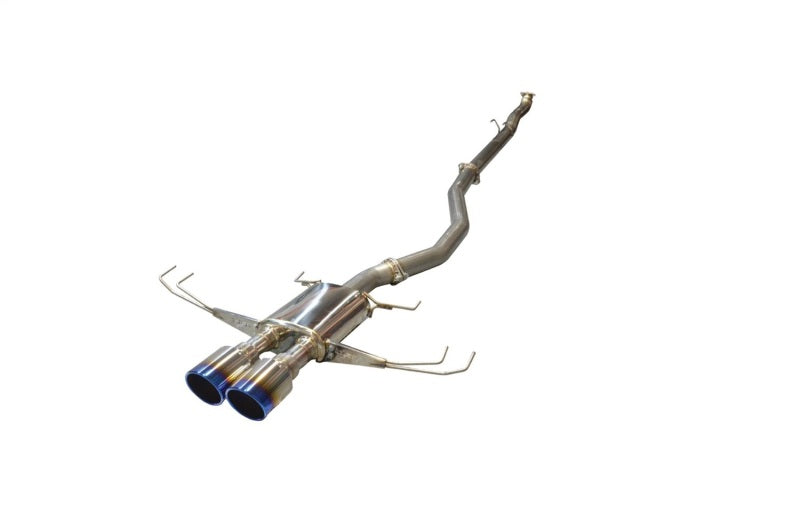 Injen SES1582TT 17-19 Honda Civic Type-R 3in SS Cat-Back Exhaust w/ Dual Burnt Titanium Tips