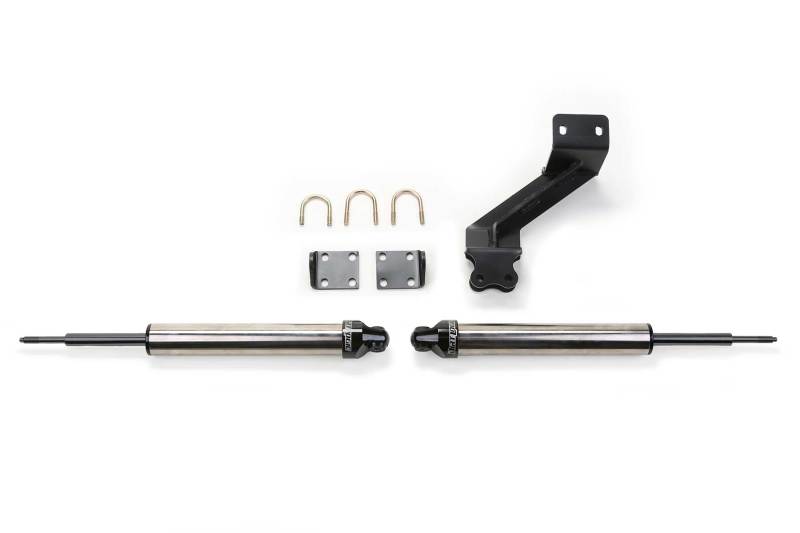 Fabtech FTS23164 14-18 RAM 2500/3500 4WD Dual Steering Stabilizer System w/DL 2.25 Shocks