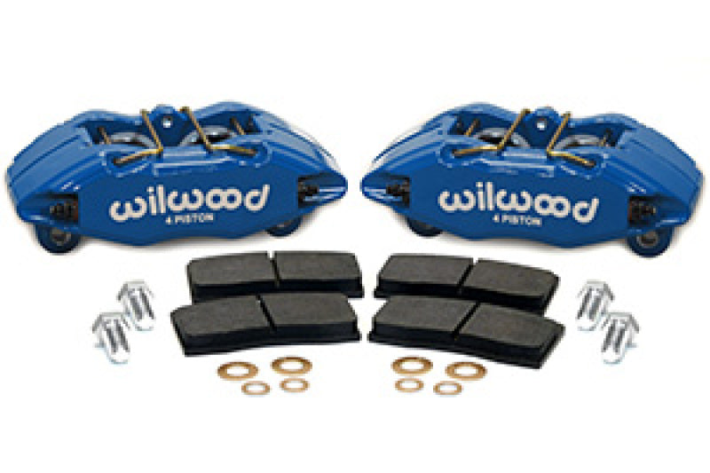 Wilwood 140-13029-CB DPHA Front Caliper & Pad Kit Blue Honda / Acura w/ 262mm OE Rotor