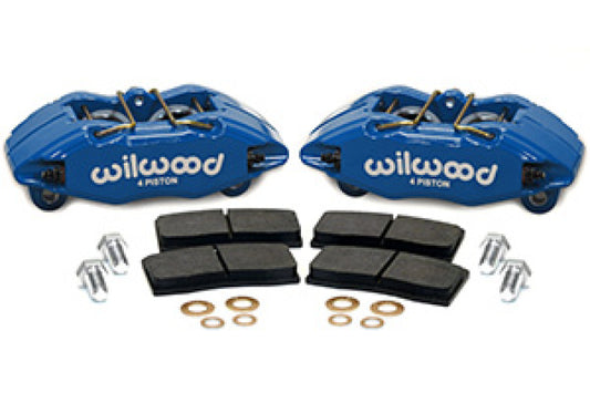Wilwood 140-13029-CB DPHA Front Caliper & Pad Kit Blue Honda / Acura w/ 262mm OE Rotor