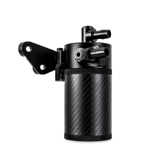 Mishimoto MMBCC-C8-20PCF 2020+ Chevrolet Corvette C8 Baffled Oil Catch Can Kit (PCV Side) - Carbon Fiber