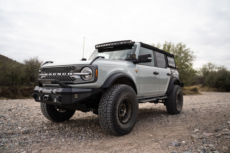 DV8 Offroad LBBR-03 DV8 21+ Ford Bronco Curved Light Bracket for 12 3in. Pod Lights