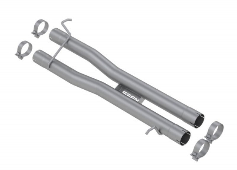 MBRP S5155304 2021 RAM TRX 6.2 S/C 3in T304 SS Muffler Delete Pipe
