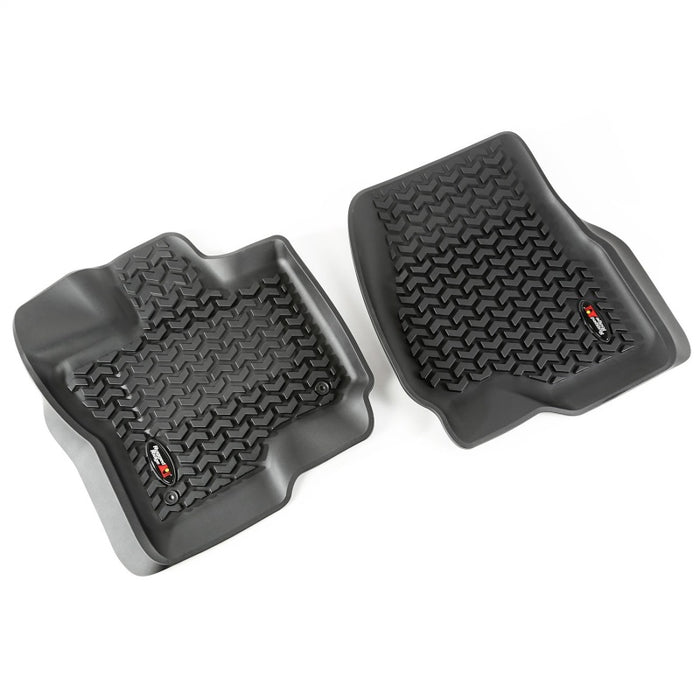 Rugged Ridge 82987.05 Floor Liner Front/Rear Black 2015-2017 Ford F-150 / Raptor