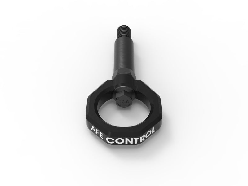 aFe 450-721001-B Control Front Tow Hook Black 20-21 Toyota GR Supra (A90)
